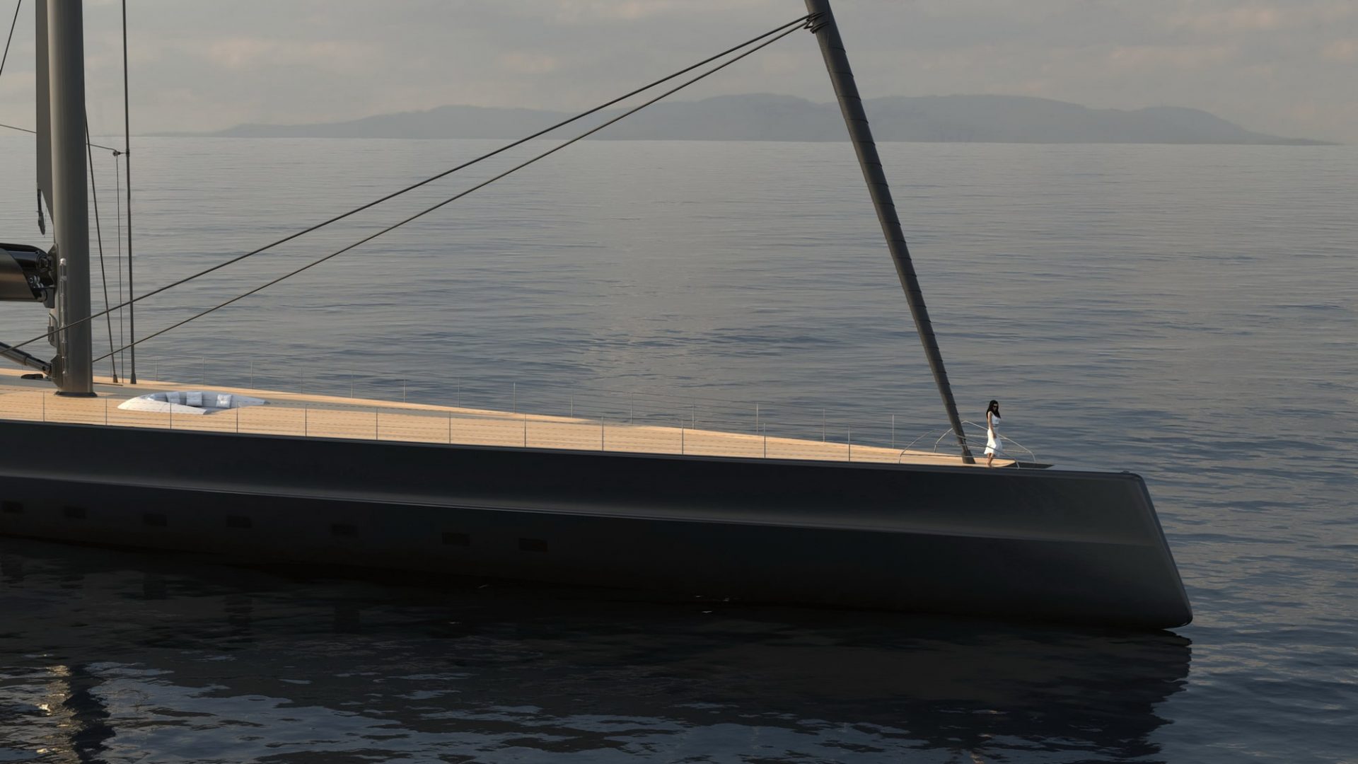 APEX 850 rendering by Solidwave - at anchor fwd c2res